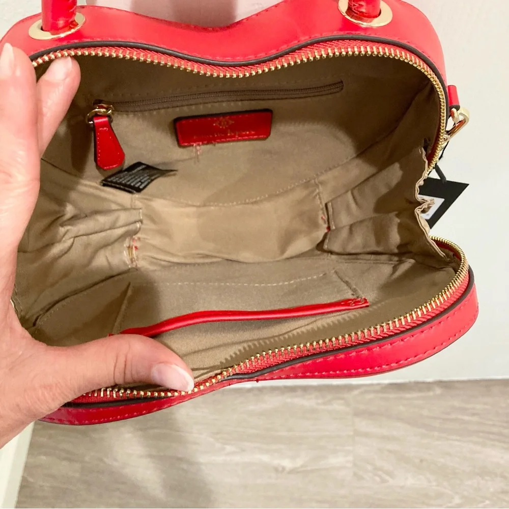 Nanette Lepore red heart bag Barbie new preppy Barbiecore purse - Picture 9 of 9